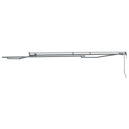 Awning Manual Anthracite 4.5 x 3 m Metal