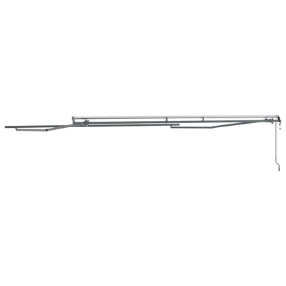 Awning Manual Anthracite 4 x 3.5 m Metal