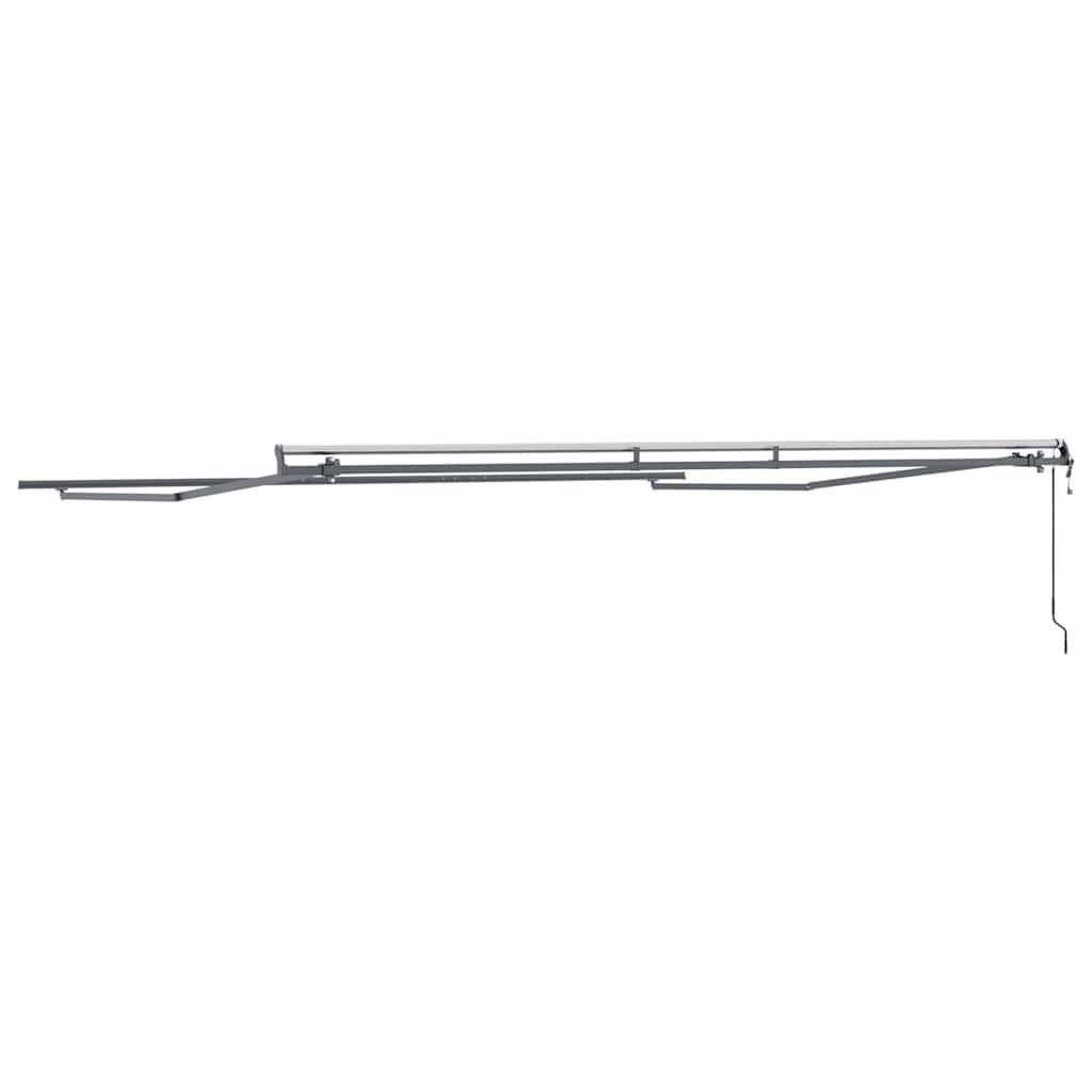 Awning Manual Anthracite 4.5 x 3.5 m Metal