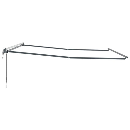 Awning Manual Anthracite 5 x 3.5 m Metal