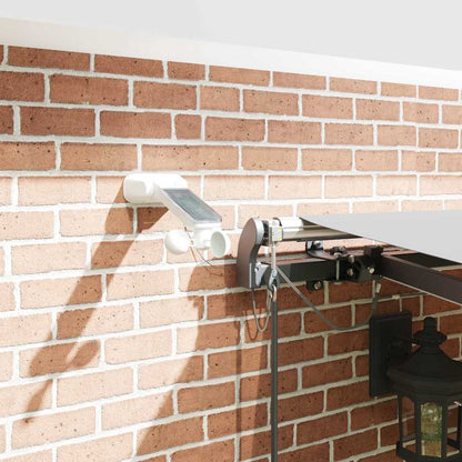 Awning with Anthracite 4 x 3 m Metal