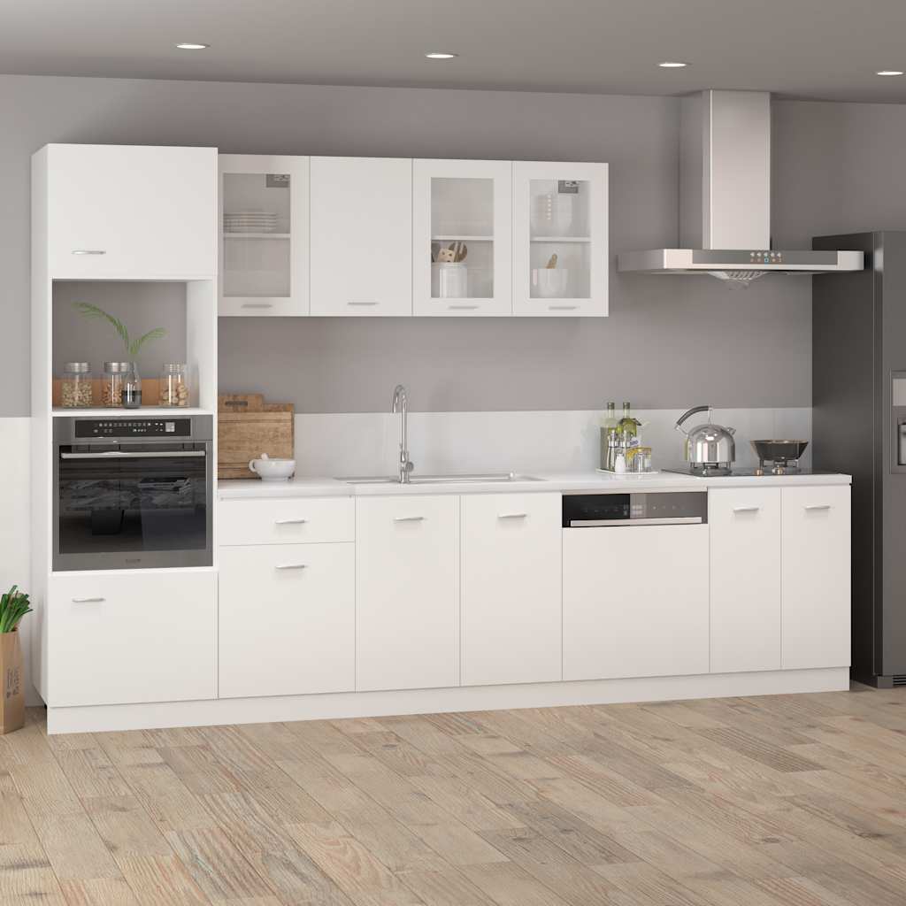 Drawer Bottom Cabinet Lyon White 50x46x81.5 cm Engineered Wood