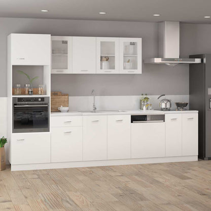 Drawer Bottom Cabinet Lyon White 50x46x81.5 cm Engineered Wood