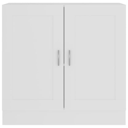 Book Cabinet White 82.5x30.5x80 cm Engineered Wood