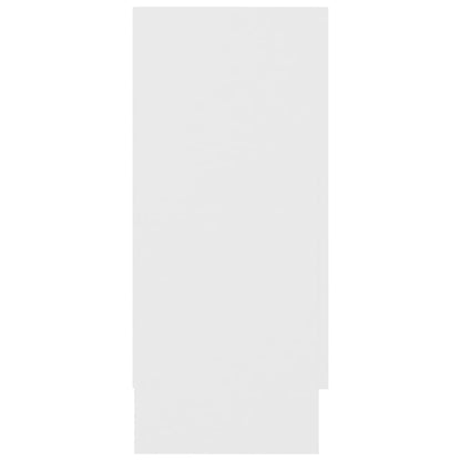 Sideboard White 120x30.5x70 cm Engineered Wood