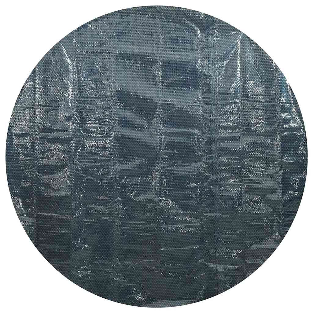 Floating PE Solar Pool Film 300 cm Black and Blue