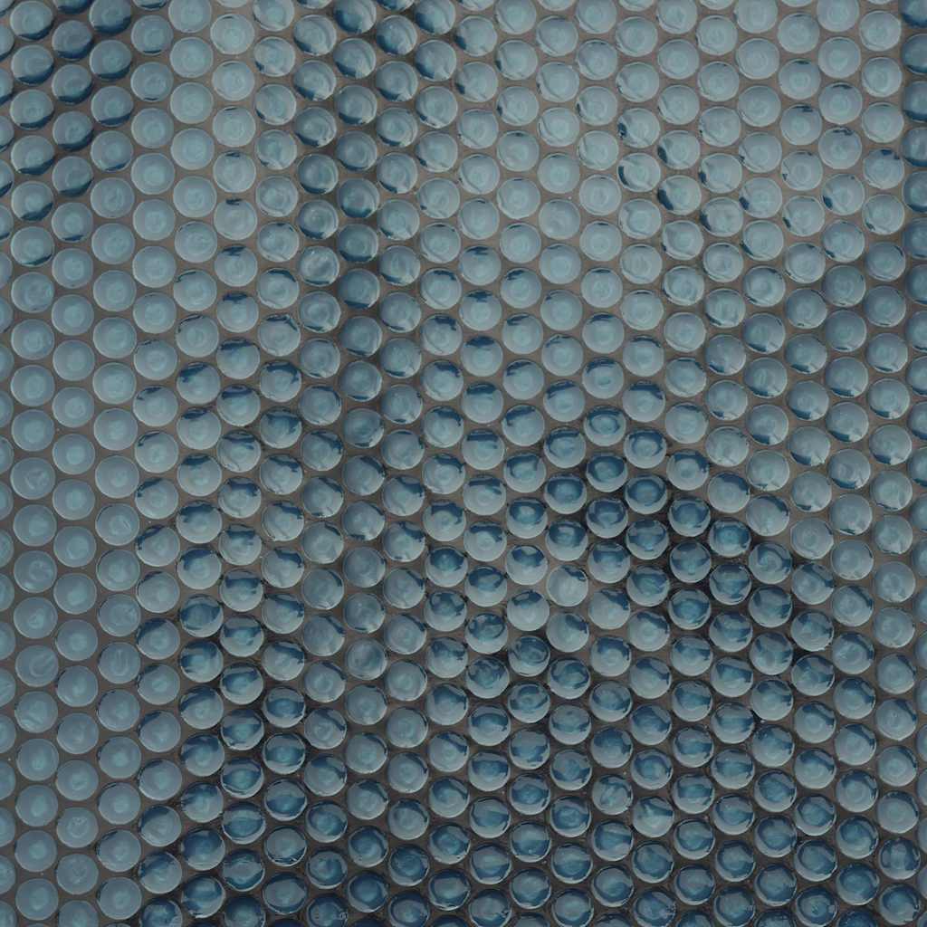 Floating PE Solar Pool Film 300 cm Black and Blue