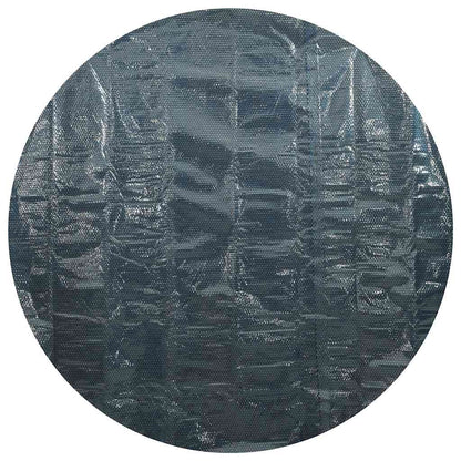 Floating PE Solar Pool Film 381 cm Black and Blue