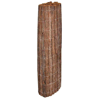 Bark Fence Brown 100 x 600 cm Bark