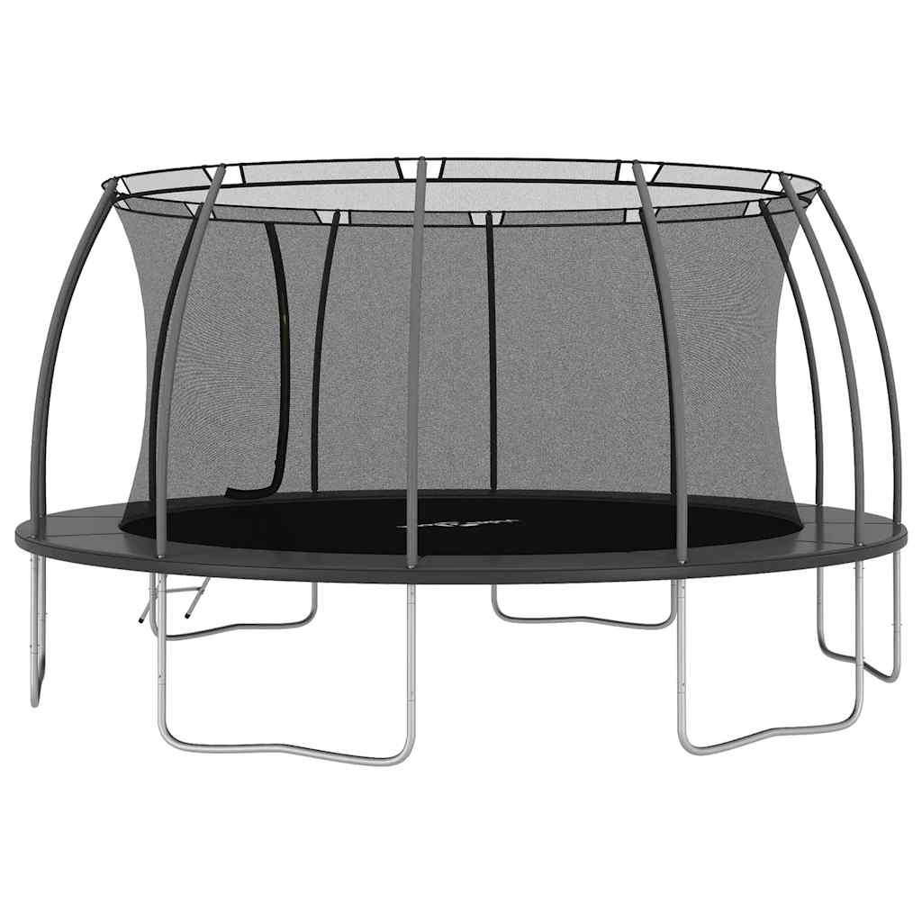 Trampoline Set Round 488x90 cm 150 kg