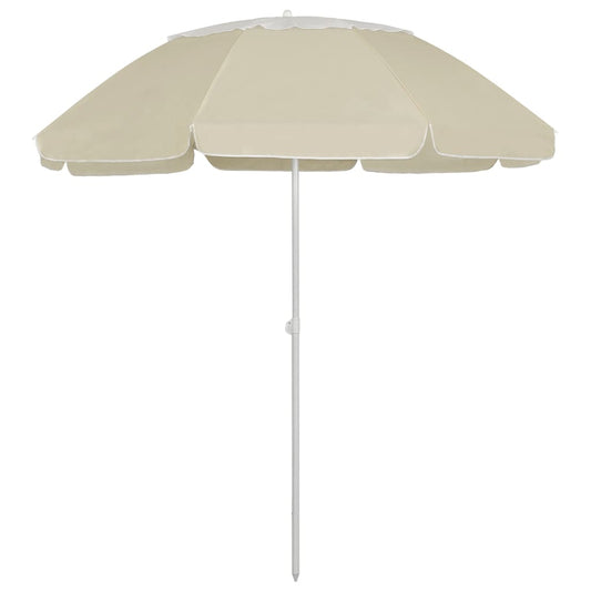 Beach Parasol Sand Yellow 300 cm