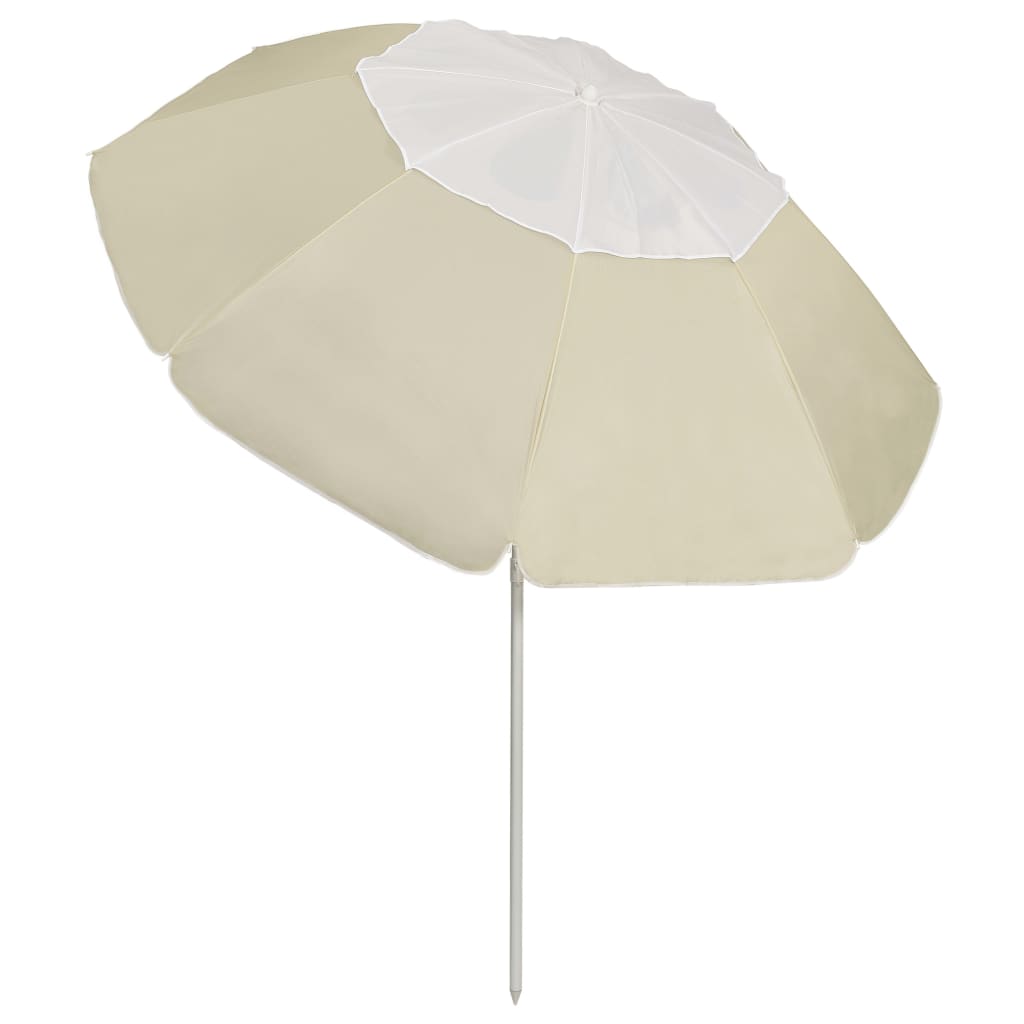 Beach Parasol Sand Yellow 300 cm