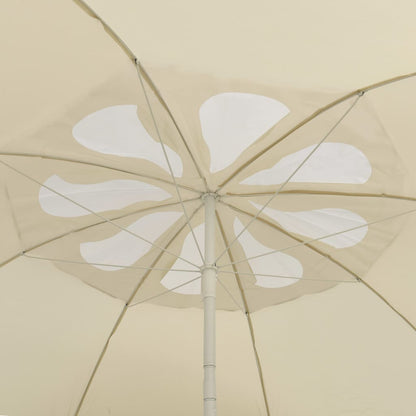 Beach Parasol Sand Yellow 300 cm