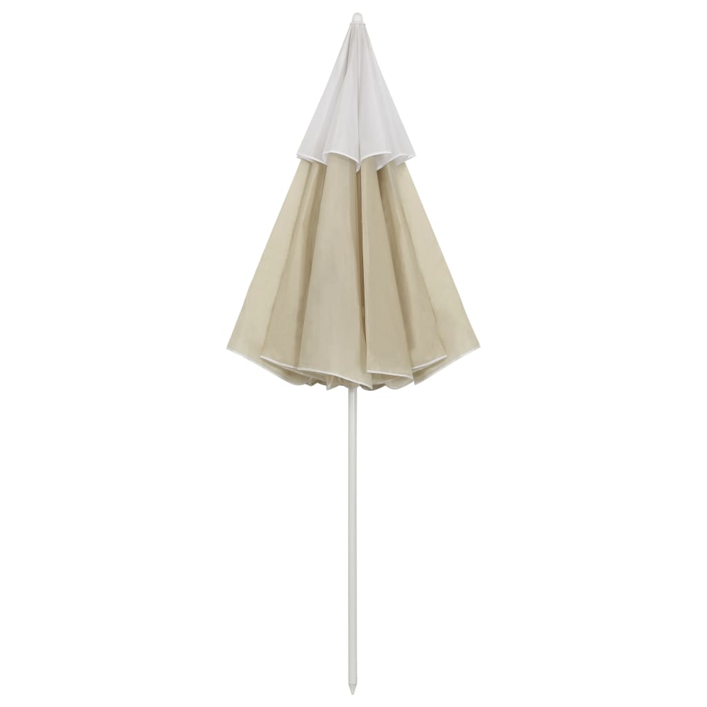 Beach Parasol Sand Yellow 300 cm