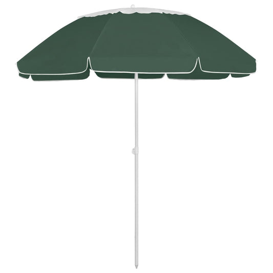 Beach Parasol Green 300 cm