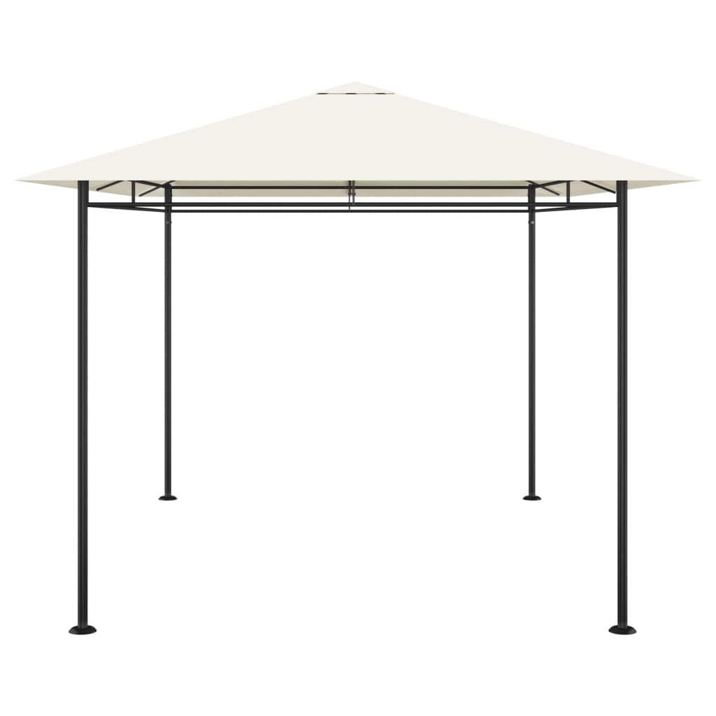 Gazebo 384x281x270 cm Cream 180 g/m²