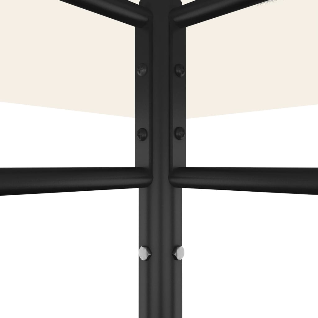 Gazebo 384x281x270 cm Cream 180 g/m²
