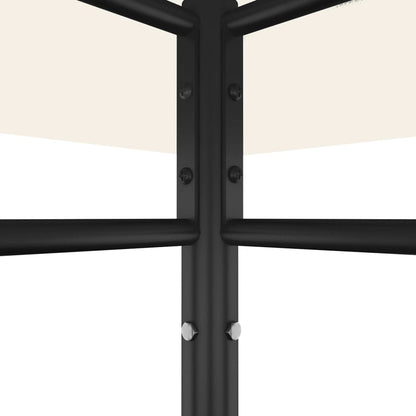 Gazebo 384x281x270 cm Cream 180 g/m²