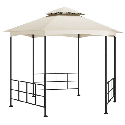 Gazebo with Sidewalls 3.1x2.7 m Cream