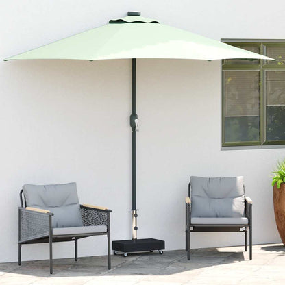 Umbrella Base Black 45x25x8 cm Granite