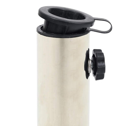 Umbrella Base Black 40x28x4 cm Granite