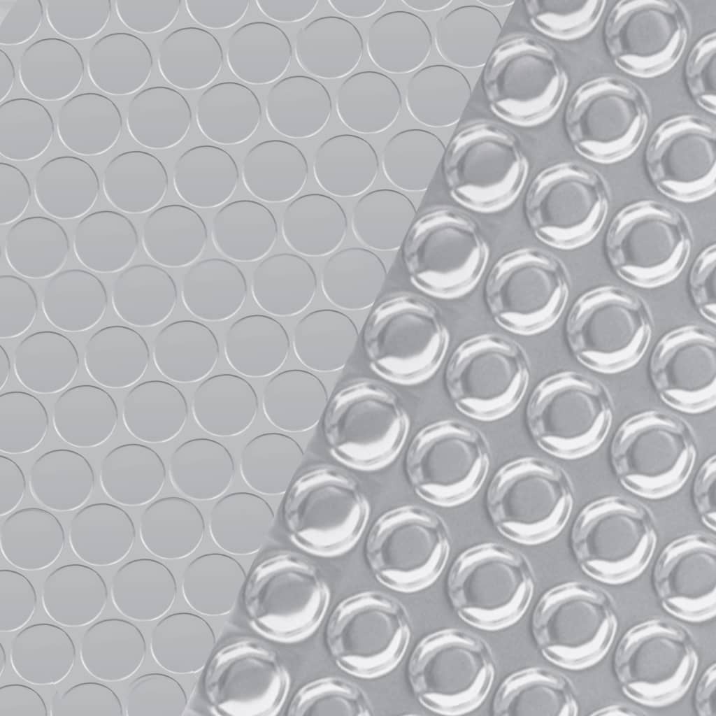 Rectangular Pool Cover 1000x600 cm PE Silver