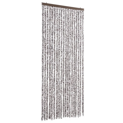 Insect Curtain Brown and Beige 56x200 cm Chenille