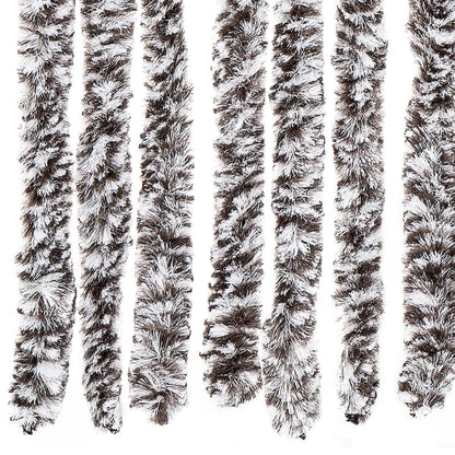 Insect Curtain Brown and Beige 56x200 cm Chenille