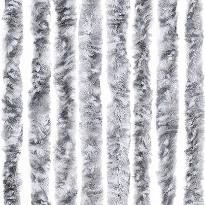 Insect Curtain Silver 56x200 cm Chenille