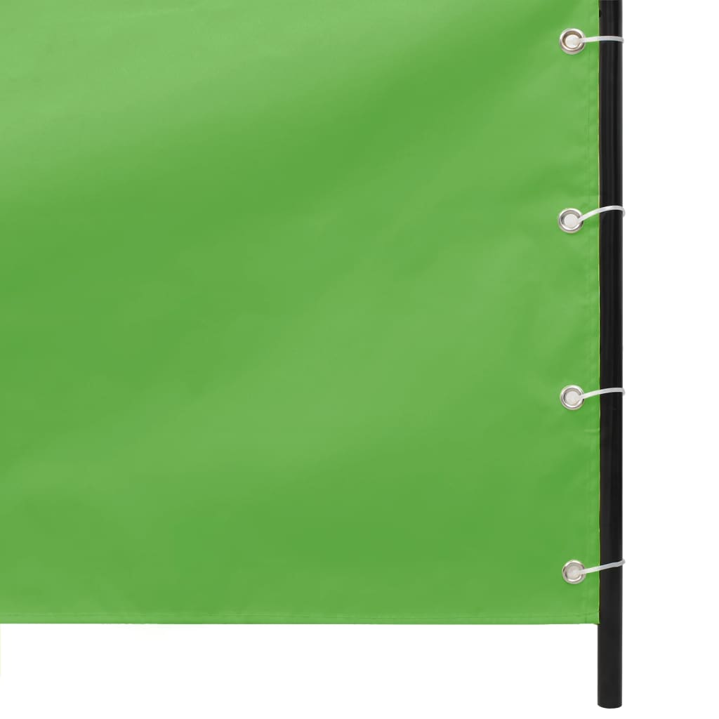 Balcony Screen Light Green 80x240 cm Oxford Fabric
