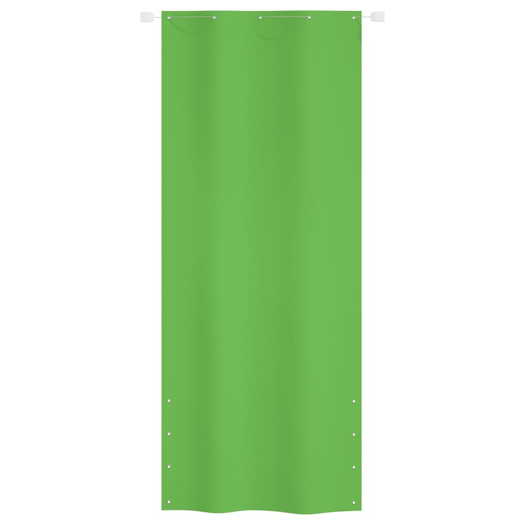 Balcony Screen Light Green 100x240 cm Oxford Fabric