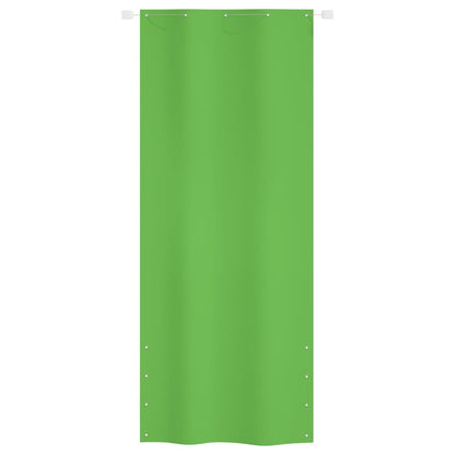 Balcony Screen Light Green 100x240 cm Oxford Fabric