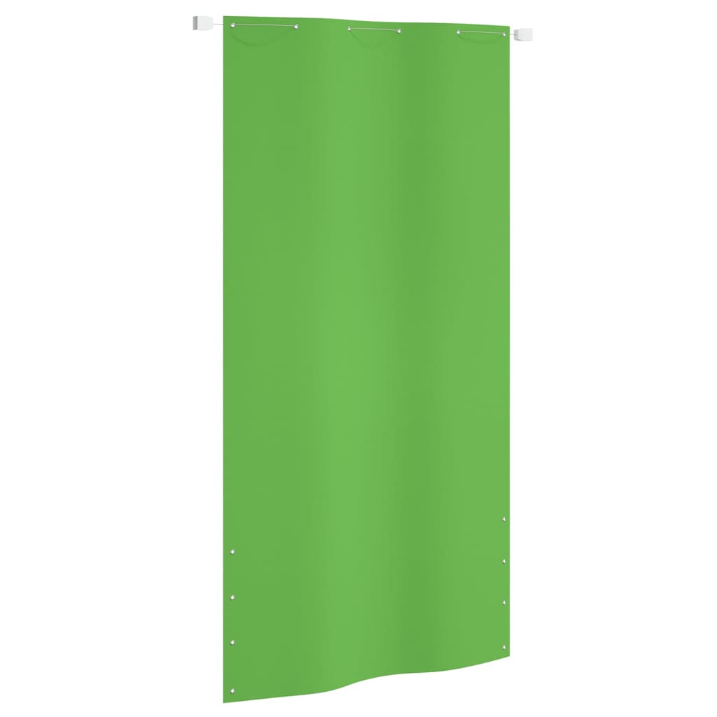 Balcony Screen Light Green 120x240 cm Oxford Fabric