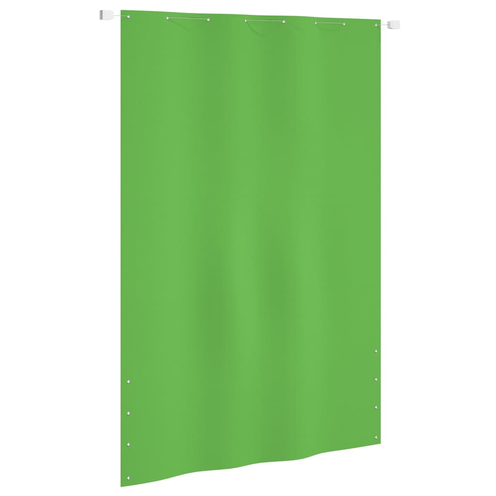 Balcony Screen Light Green 160x240 cm Oxford Fabric