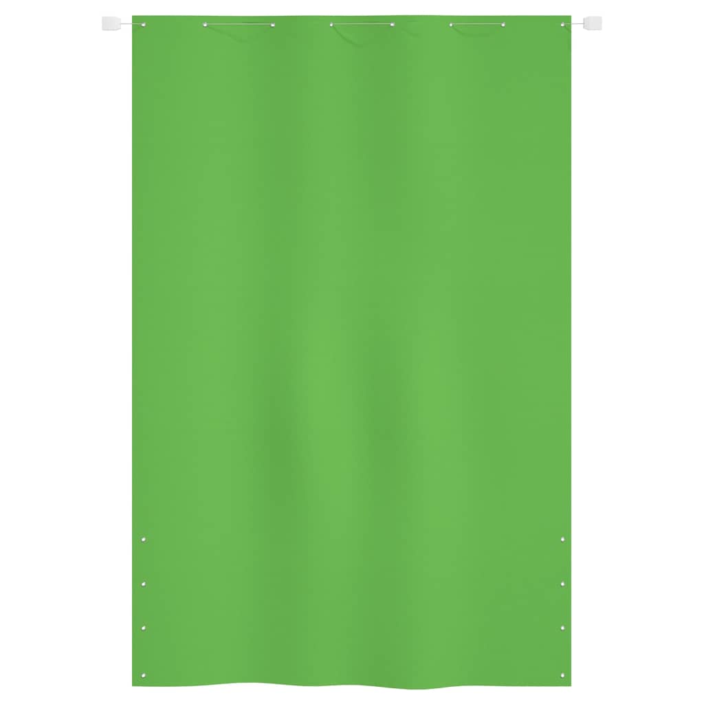 Balcony Screen Light Green 160x240 cm Oxford Fabric