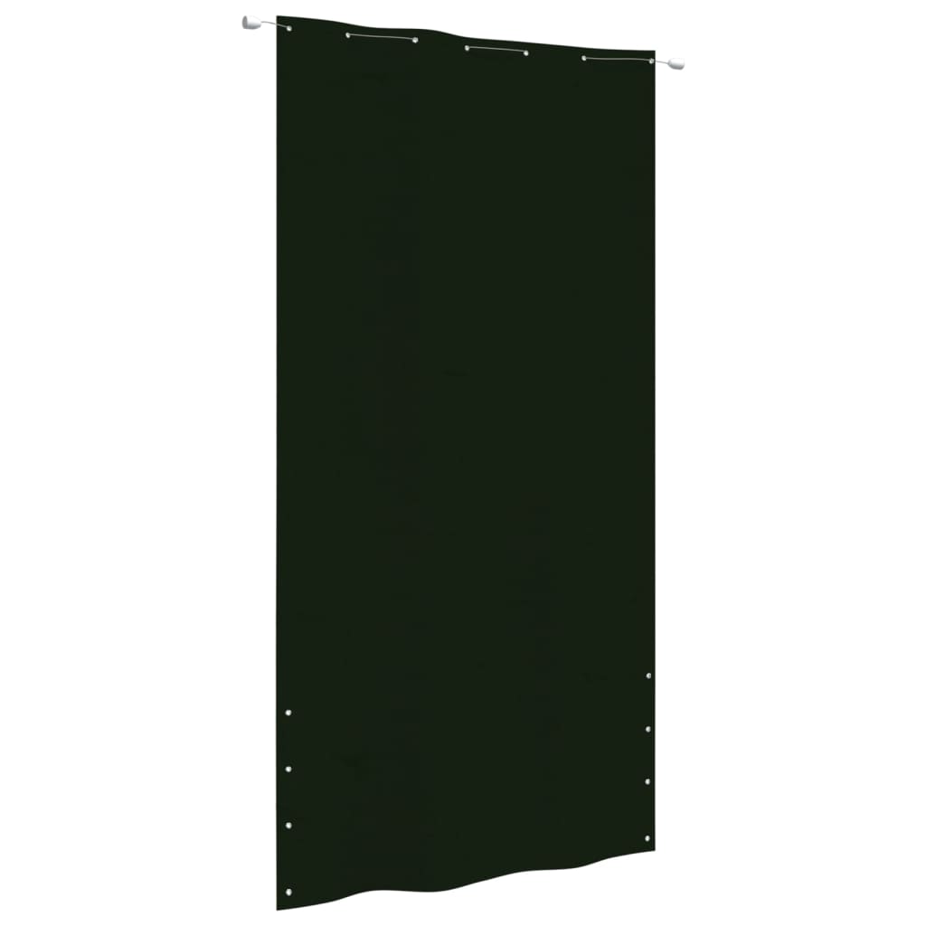 Balcony Screen Dark Green 140x240 cm Oxford Fabric