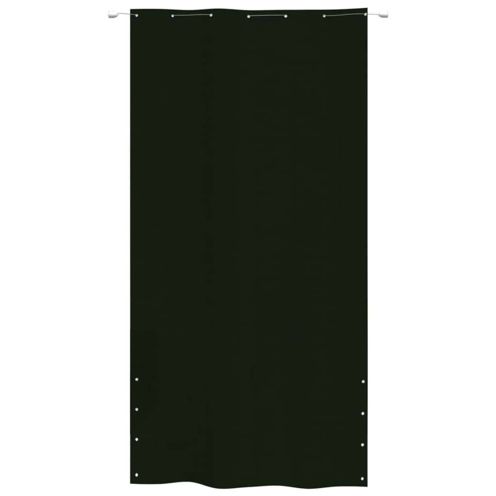 Balcony Screen Dark Green 140x240 cm Oxford Fabric