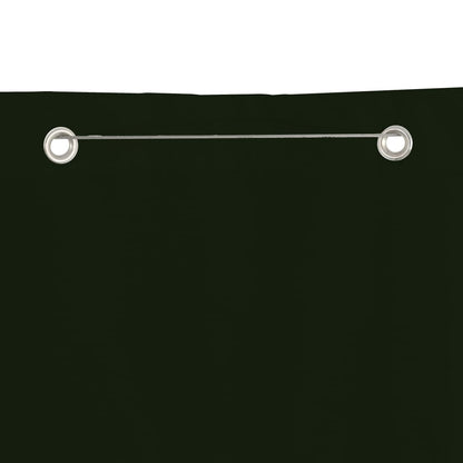 Balcony Screen Dark Green 140x240 cm Oxford Fabric