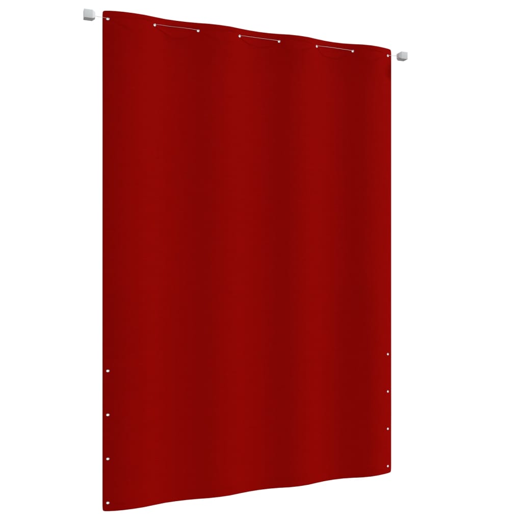 Balcony Screen Red 160x240 cm Oxford Fabric