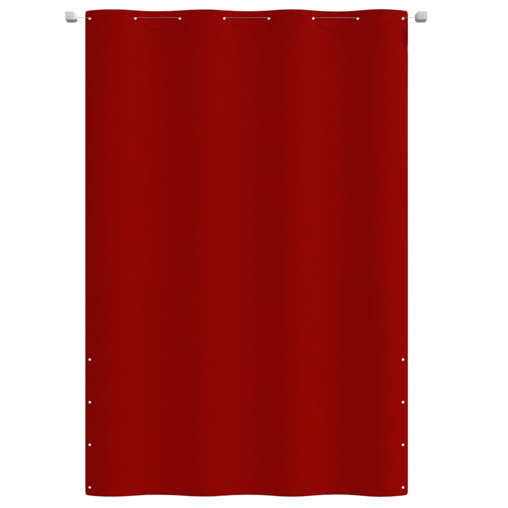 Balcony Screen Red 160x240 cm Oxford Fabric
