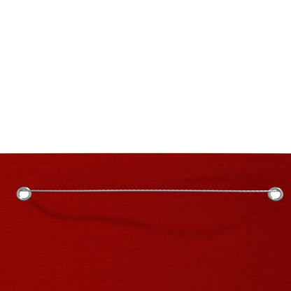 Balcony Screen Red 160x240 cm Oxford Fabric