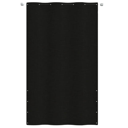 Balcony Screen Black 140x240 cm Oxford Fabric
