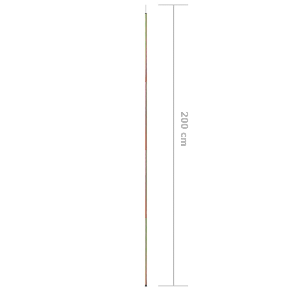 Sunshade Sail Pole 200 cm Galvanised Steel