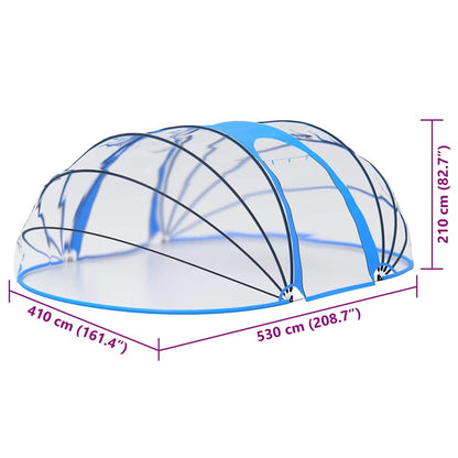 Pool Dome Oval 530x410x210 cm