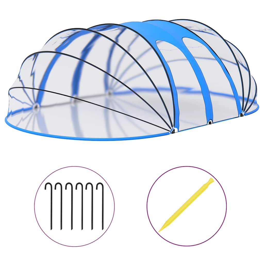 Pool Dome Oval 620x410x210 cm