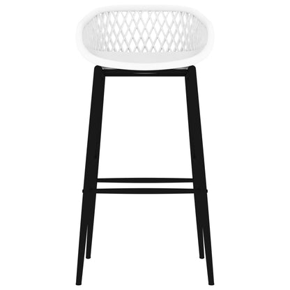 5 Piece Bar Set Black and White