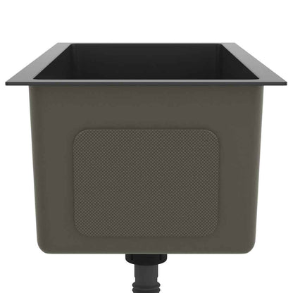 Handmade Kitchen Sink Black Stainless Steel