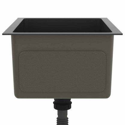 Handmade Kitchen Sink Black Stainless Steel