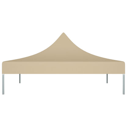 Party Tent Roof 3x3 m Beige 270 g/m²