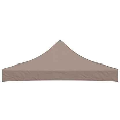 Party Tent Roof 3x3 m Taupe 270 g/m²